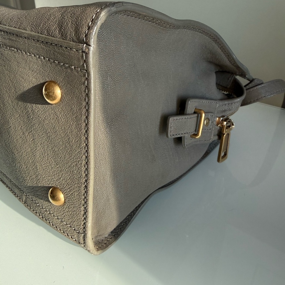 Yves Saint Laurent (YSL) Leather Cabas Y bag with Long Strap - Picture 5 of 8